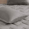 Intelligent Design Kai Solid Chevron Quilted Reversible Microfiber to Cozy Plush 3 Piece Comforter Mini Set