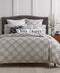 Charter Club Damask Designs Outlined Geo 3-Pc.  Full/Queen Comforter Set.