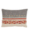 Saro Lifestyle Cord Applique Decorative Pillow, 12”x 18”