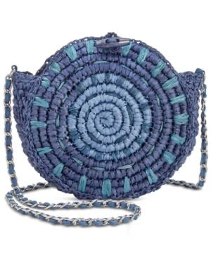 INC Straw Circle Crossbody - Machann.com