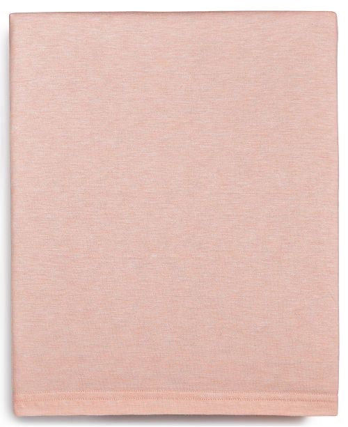 Calvin Klein Modern Cotton Harrison Twin Flat Sheet, Pink.