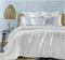 Sky Soft Crinkled Pillowshams, White ,Set Of 2 - Machann.com