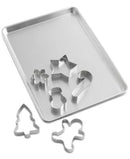 Martha Stewart Collection Half-Sheet Pan With Cookie Cutters